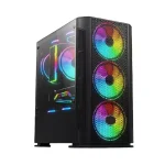 VALUE-TOP VT-B700 MICRO ATX GAMING CASE WITH ONE SIDE TEMPERED GLASS