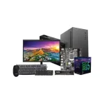 Intel Core i5-6th Gen 8GB RAM 256GB SSD Budget Desktop PC with 22inch Monitor