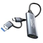 HDMI Capture Card 1080P@60Hz, 4K@30Hz (USB C & USB A)