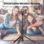 Jmary KT-259 Camera Phone Selfie Stick and Mini Tripods with Remote Shutter - Image 3