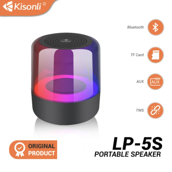 KISONLI LP-5S RGB MINI BLUETOOTH SPEAKER