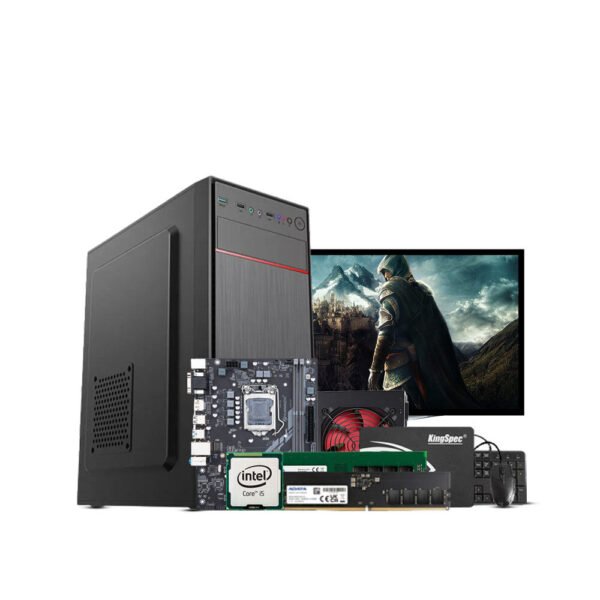 Core i3 4th Gen Full PC | H81 Motherboard | 8GB DDR3 RAM | 128GB SSD | 17″ Monitor
