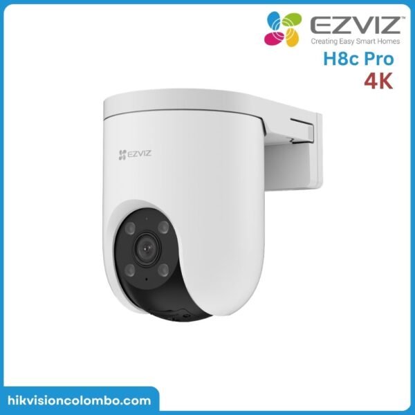 EZVIZ CS-H8C Pro 4K 8MP Pan & Tilt Wi-Fi Camera