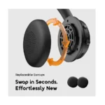 Oraimo BoomPop Air OHP-316 Bluetooth Gravity Black Headphone - Image 3