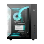 Value-Top TYPHOON F5W Full View ATX Computer Case (Black) - Image 2