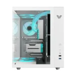 Value-Top TYPHOON F5W Full View ATX Computer Case (White) - Image 2